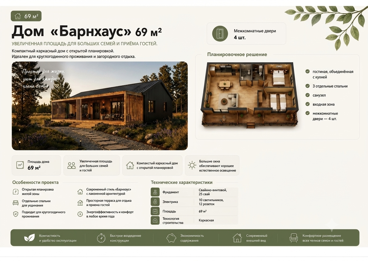 Каркасные дома