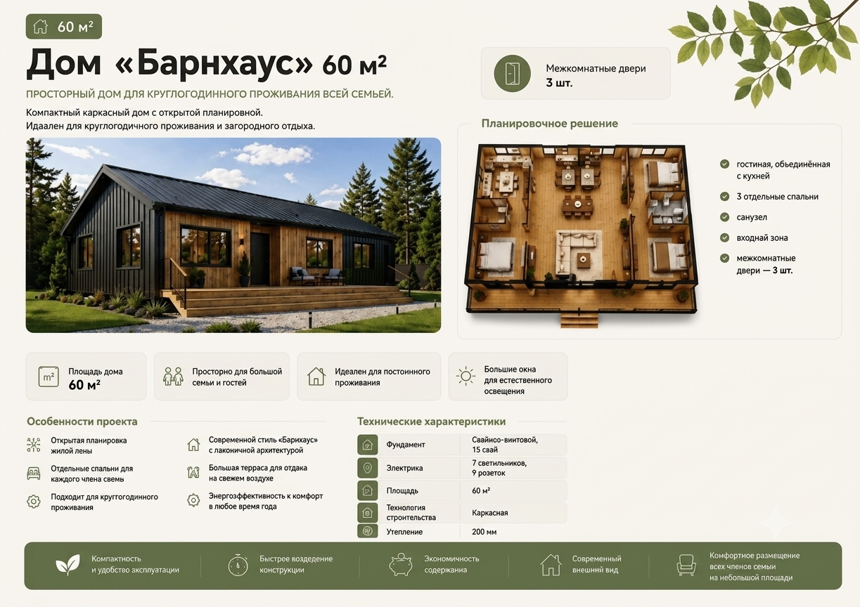 Каркасные дома